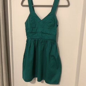 Urban Outfitters Pins and Needles Emerald Green Dress